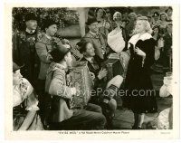 6c738 SWISS MISS 8x10 still '38 musicians in band play music for pretty blonde Della Lind!