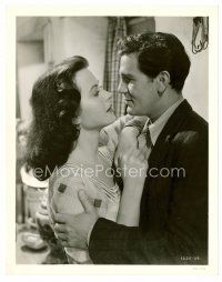 6c769 TORTILLA FLAT 8x10 still '42 romantic image of pretty Hedy Lamarr & John Garfield!