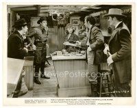 6c789 UNION PACIFIC 8x10 still '39 Joel McCrea by Barbara Stanwyck is caught in diner!