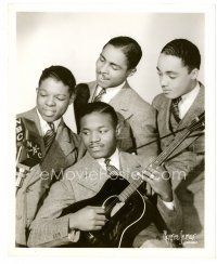6c790 VAGABONDS 8x10 still '36 the group appearing on NBC radio by Maurice Seymour!