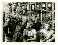 6c818 WEST SIDE STORY 8x10 still '61 classic musical, great image of Russ Tamblyn & the Jets!