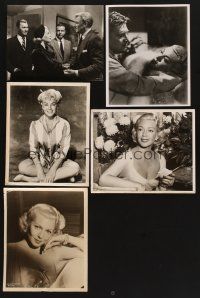 6d025 LOT OF 5 LANA TURNER STILLS '40s-50s five great images of the sexy blonde actress!