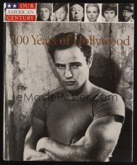 6d152 100 YEARS OF HOLLYWOOD first edition hardcover book '99 images of the greatest movies & stars!
