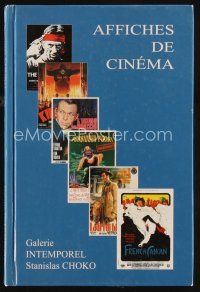 6d153 AFFICHES DE CINEMA 1st edition French hardcover book '00s many of the best French poster art!