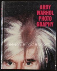 6d156 ANDY WARHOL PHOTOGRAPHY first edition German hardcover book '99 photos of and by the artist!