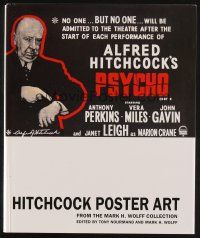 6d165 HITCHCOCK POSTER ART first edition hardcover book '99 by Mark Wolff & Tony Nourmand!