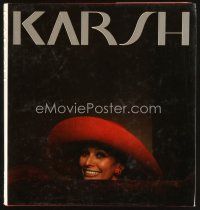 6d167 KARSH second edition hardcover book '83 the best photos by Yousuf with lots of information!