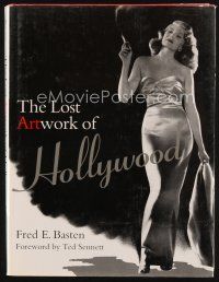 6d169 LOST ARTWORK OF HOLLYWOOD 1st edition hardcover book '96 classic images from the Golden Age!