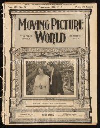 6d046 MOVING PICTURE WORLD exhibitor magazine November 20, 1915 Mr. & Mrs. Vernon Castle!
