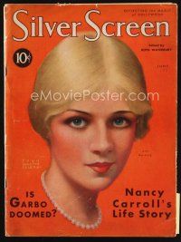 6d122 SILVER SCREEN magazine June 1931 portrait of pretty Ann Harding by John Rolston Clarke!