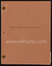 6d255 HOOPER revised script January 16, 1978, screenplay by Kirby & Rickman, Hollywood Stuntman!