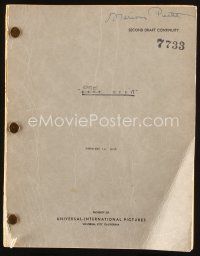 6d260 KATIE DID IT second draft continuity script February 14, 1950, screenplay by Jack Henley!