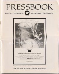 6d313 '10' pressbook '79 Blake Edwards, Dudley Moore, Julie Andrews, sexy Bo Derek!