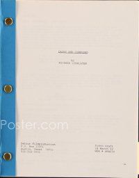 6d242 DAZED & CONFUSED fifth draft script March 24, 1992, screenplay by Richard Linklater