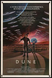 6f295 DUNE 1sh '84 David Lynch sci-fi epic, art of Kyle MacLachlan in a world beyond imagination!