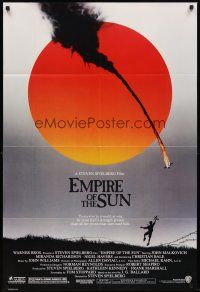 6f308 EMPIRE OF THE SUN 1sh '87 Stephen Spielberg, John Malkovich, first Christian Bale!