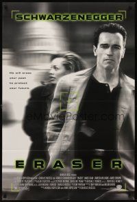 6f313 ERASER 1sh '96 Arnold Schwarzenegger, Vanessa Williams, the Capitol building!