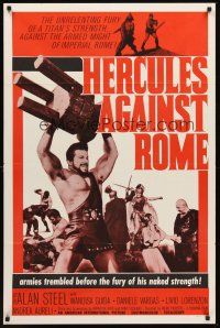 6f452 HERCULES AGAINST ROME 1sh '64 Ercole contro Roma, Sergio Ciani, Wandisa Guida!
