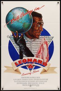 6f575 LEONARD PART 6 advance 1sh '87 Bill Cosby has to save the world again, wacky artwork!