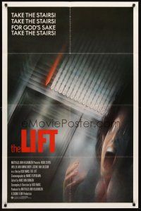 6f583 LIFT 1sh '83 De Lift, wild totally different horror artwork!