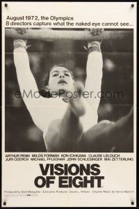 6f963 VISIONS OF EIGHT 1sh '73 Munich Olympics directed by Penn, Forman, Ichikawa, Lelouch & more!