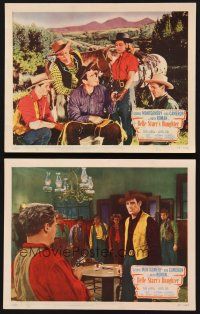 6g855 BELLE STARR'S DAUGHTER 2 LCs '48 Ruth Roman, George Montgomery, Rod Cameron!
