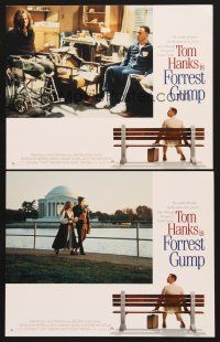 6g894 FORREST GUMP 2 LCs '94 Tom Hanks, Gary Sinise, Robin Wright Penn, Robert Zemeckis classic!