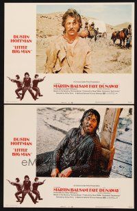 6g926 LITTLE BIG MAN 2 LCs '71 Dustin Hoffman is the most neglected hero in history, Arthur Penn