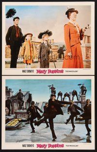 6g935 MARY POPPINS 2 LCs R73 Disney classic, Dick Van Dyke with Julie Andrews & kids!
