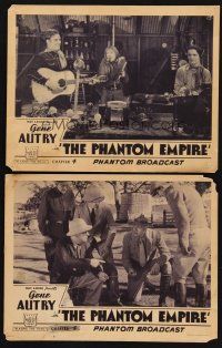 6g950 PHANTOM EMPIRE 2 chapter 4 LCs '35 ultra rare Gene Autry sci-fi serial, Phantom Broadcast!