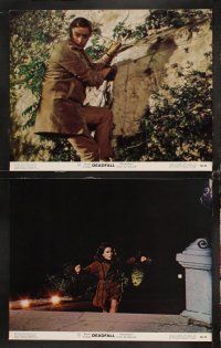 6g143 DEADFALL 8 color 11x14 stills '68 Michael Caine, Giovanna Ralli, Bryan Forbes!
