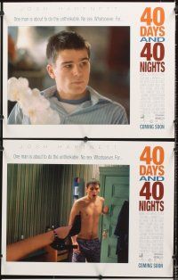 6g029 40 DAYS & 40 NIGHTS 8 LCs '02 Josh Hartnett abstains from sex!