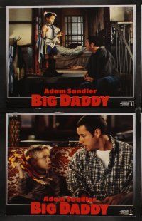 6g067 BIG DADDY 8 LCs '99 Adam Sandler, Joey Lauren Adams, Leslie Mann, Cole & Dylan Sprouse