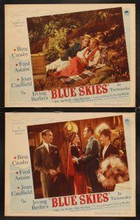 6g083 BLUE SKIES 8 LCs '46 Fred Astaire, Olga San Juan, Joan Caulfield, Billy De Wolfe!
