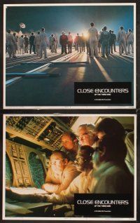 6g118 CLOSE ENCOUNTERS OF THE THIRD KIND 8 LCs '77 & '80 Steven Spielberg's sci-fi classic!
