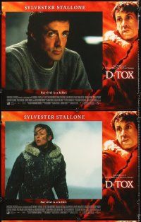 6g134 D-TOX 8 LCs '01 Sylvester Stallone, Charles Dutton, Polly Walker, Robert Patrick!