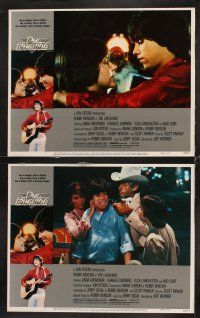 6g154 DIE LAUGHING 8 LCs '80 Robby Benson with guitar, Linda Grovenor!