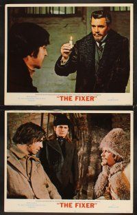 6g185 FIXER 8 LCs '68 Frankenheimer directed, Alan Bates, Holm, Dirk Bogarde!