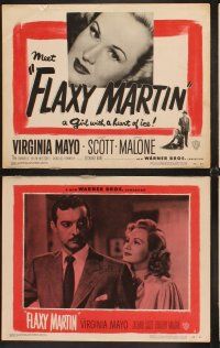 6g187 FLAXY MARTIN 8 LCs '49 Virginia Mayo is a bad girl with a heart of ice!