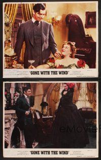6g729 GONE WITH THE WIND 4 LCs R68 Clark Gable, Vivien Leigh, all-time classic!