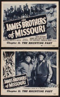 6g739 JAMES BROTHERS OF MISSOURI 4 chapter 11 LCs '49 Keith Richards serial, The Haunting Past!