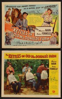 6g262 KETTLES ON OLD MacDONALD'S FARM 8 LCs '57 Marjorie Main & Parker Fennelly in the Ozarks!