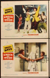 6g663 KNOCK ON WOOD 5 LCs '54 Melvin Frank & Norman Panama directed, Danny Kaye & Mai Zetterling!