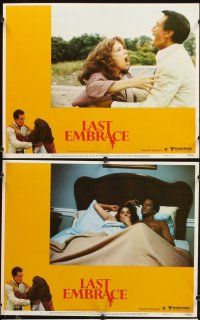 6g271 LAST EMBRACE 8 LCs '79 Roy Scheider, Janet Margolin, directed by Jonathan Demme!