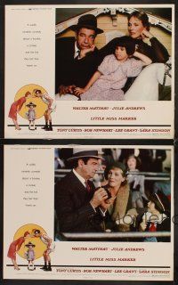 6g743 LITTLE MISS MARKER 4 LCs '80 Walter Matthau, Julie Andrews, from Damon Runyon's story!