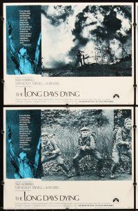 6g286 LONG DAY'S DYING 8 LCs '68 David Hemmings, English World War II movie from Alan White novel!