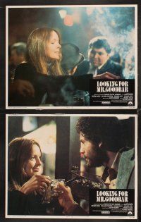 6g287 LOOKING FOR MR. GOODBAR 8 LCs '77 Diane Keaton, young Richard Gere, Tuesday Weld!
