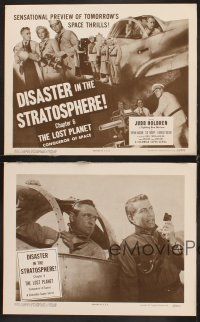 6g744 LOST PLANET 4 chapter 6 LCs '53 sci-fi serial, Judd Holdren, Disaster in the Stratosphere!!