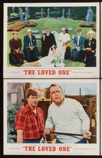 6g290 LOVED ONE 8 LCs '65 Jonathan Winters in the motion picture with something to offend everyone!