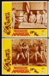 6g300 MASSACRE HARBOR 8 LCs '68 hit & run heroes from TV's Rat Patrol on big screen!